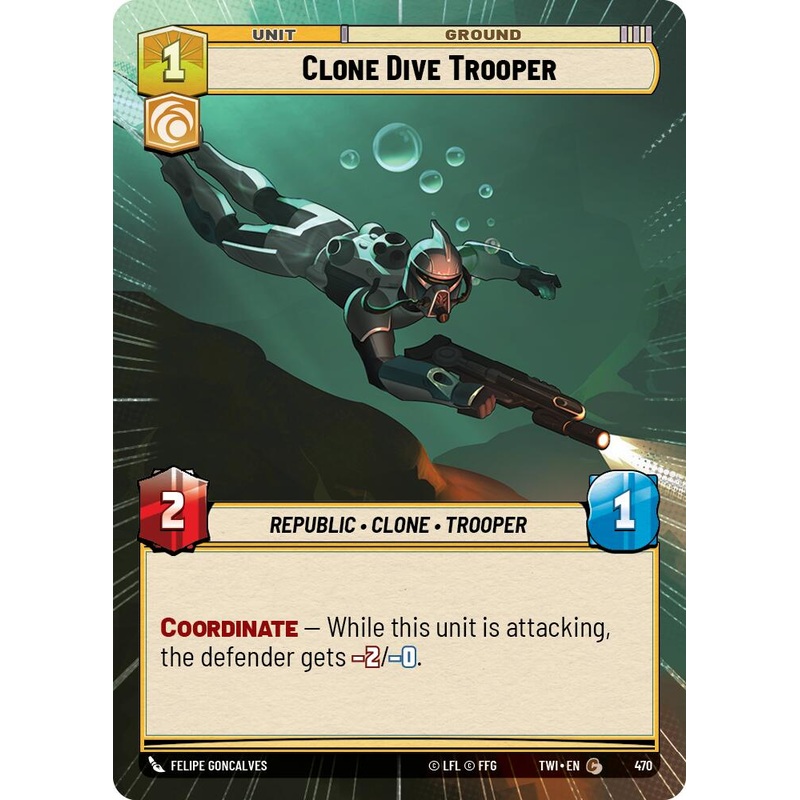 Clone Dive Trooper (470) (Hyperspace) (470) [Twilight of the Republic]