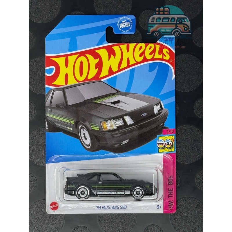 '84 Mustang SVO (2nd colour)|New & Mint (US Version)|Rough Card (International Version)