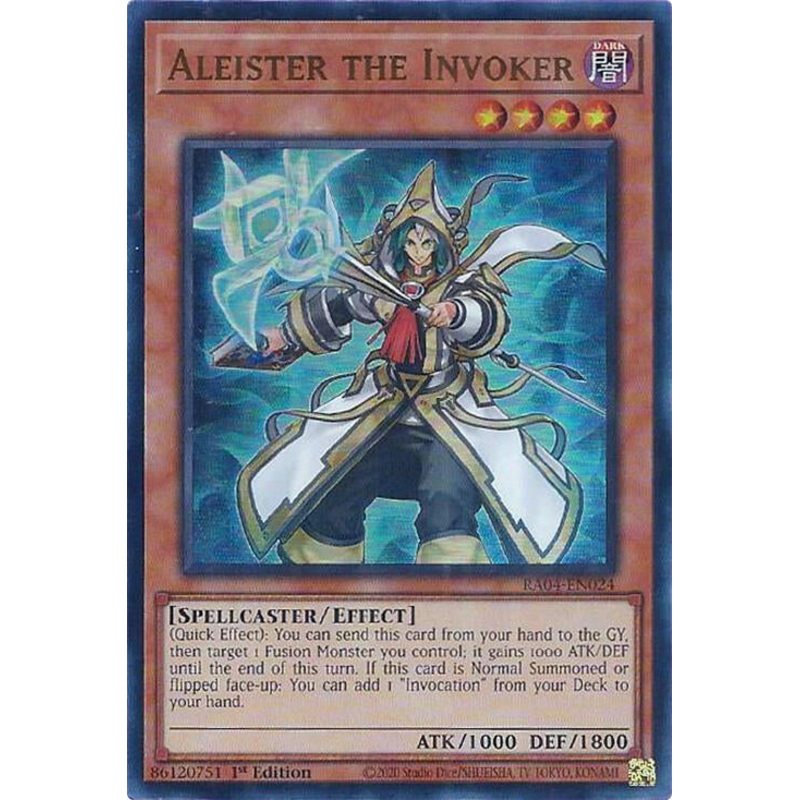 Aleister the Invoker (Alternate Art) [RA04-EN024] Ultra Rare