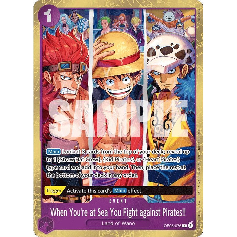 When You're at Sea You Fight against Pirates!! (2025 Pirates League Store Qualifier) [Winner] [One Piece Promotion Cards]