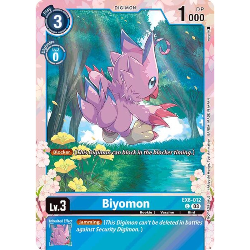 Biyomon [EX6-012] (Regulation Battle Vol. 1) [Infernal Ascension Promos]