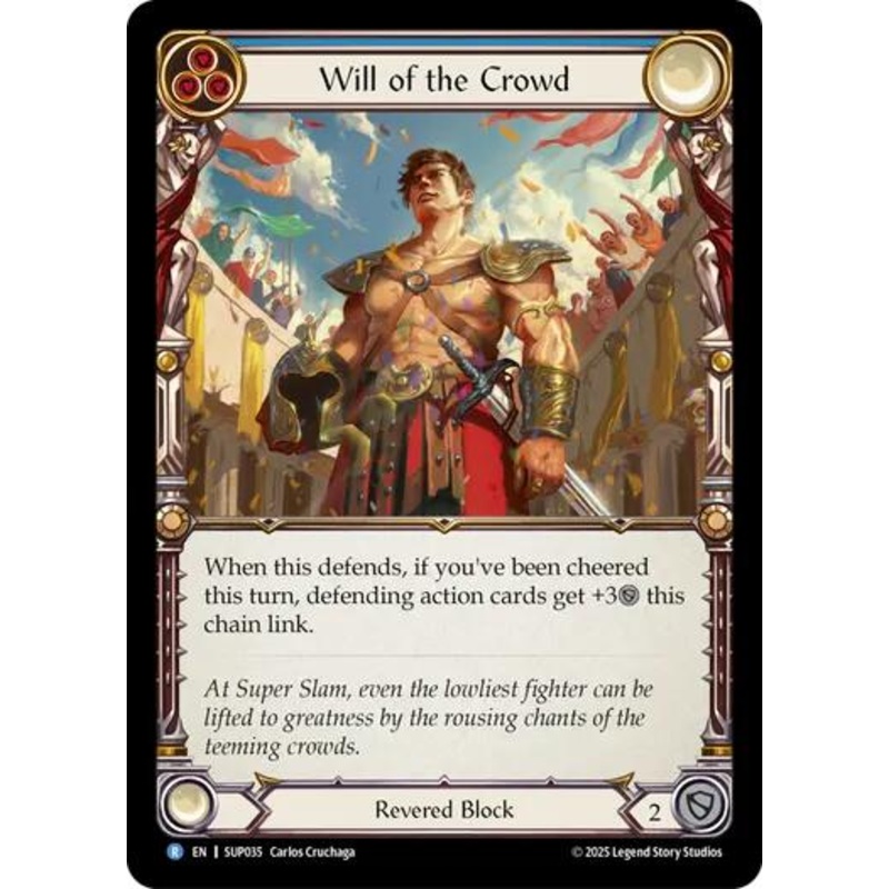 Will of the Crowd [SUP035] (Super Slam)  Rainbow Foil