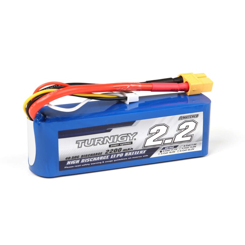 2200mAh 3S 25C LiPo Pack