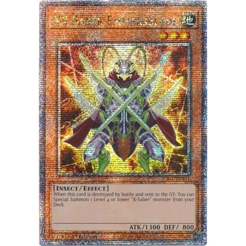 XX-Saber Emmersblade [RA04-EN141] Quarter Century Secret Rare