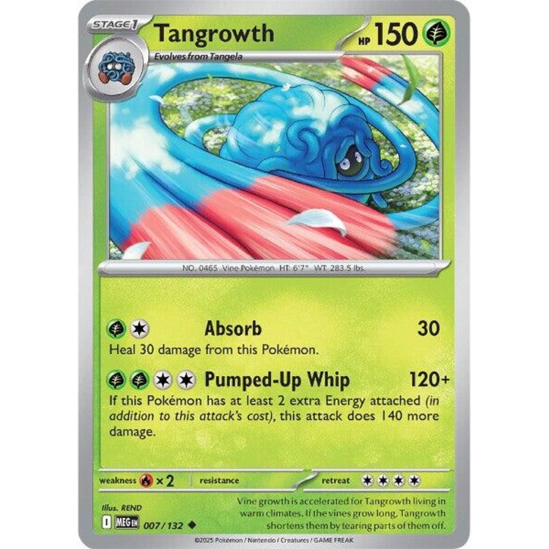 Tangrowth (007/132) [Mega Evolutions: Base Set]
