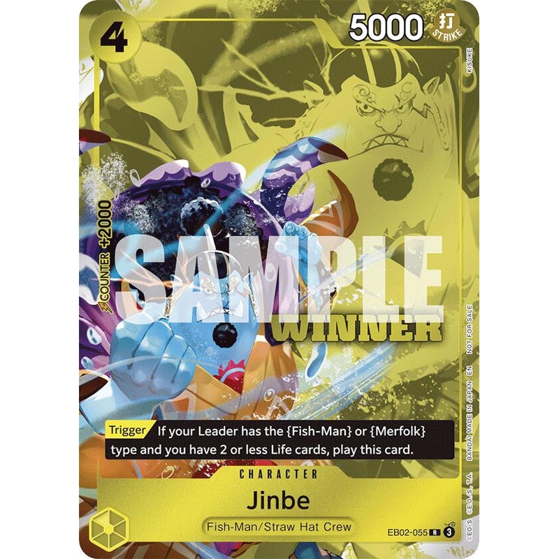 Jinbe (Winner Pack 2025 Vol. 3) [One Piece Promotion Cards]