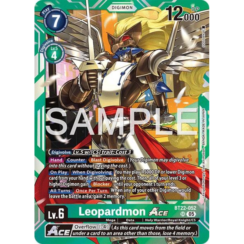 Leopardmon ACE [BT22-052] [Cyber Eden]