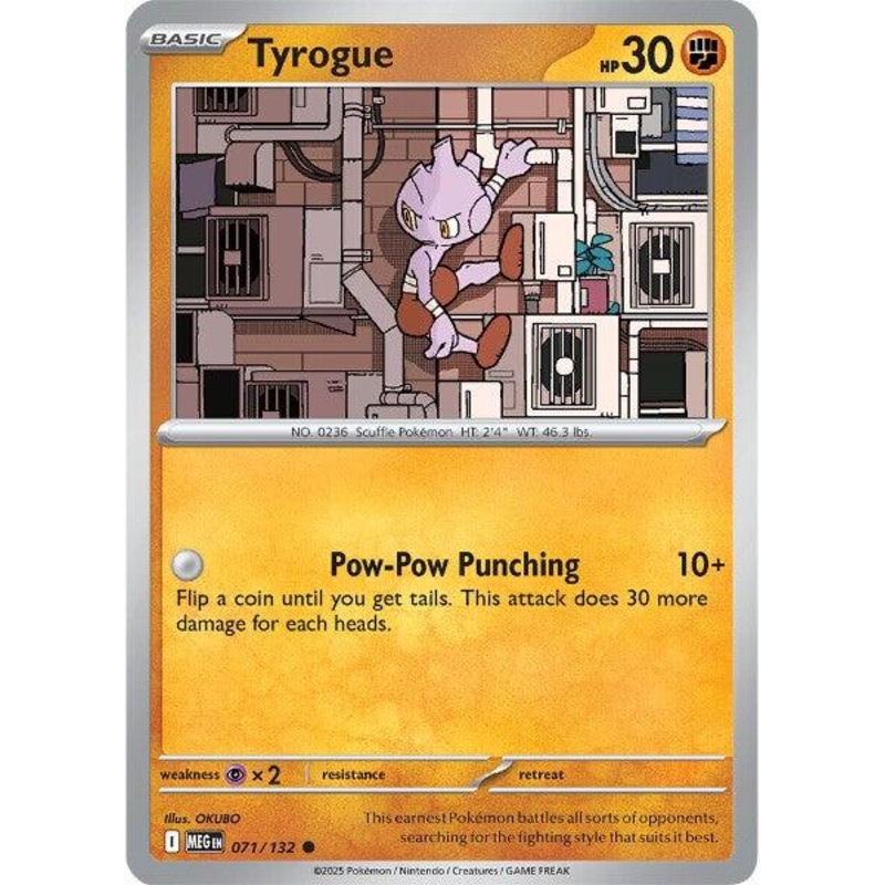 Tyrogue (071/132) [Mega Evolutions: Base Set]