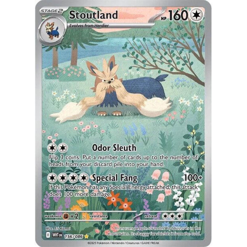 Stoutland (156/086) [Scarlet & Violet: White Flare]