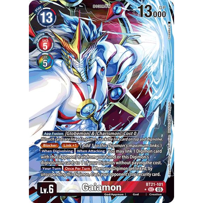 Gaiamon [BT21-101] (Alternate Art) [World Convergence]