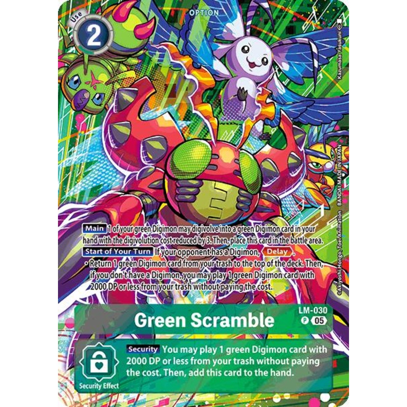 Green Scramble [LM-030] (Alternate Art) [Starter Deck: Protector of Light]