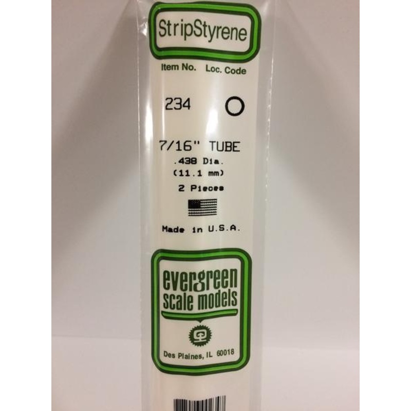 Evergreen 234 - 11.1mm Tube