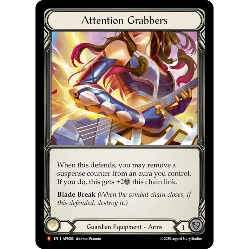 Attention Grabbers [APS006] (Armory Deck: Pleiades)  Rainbow Foil