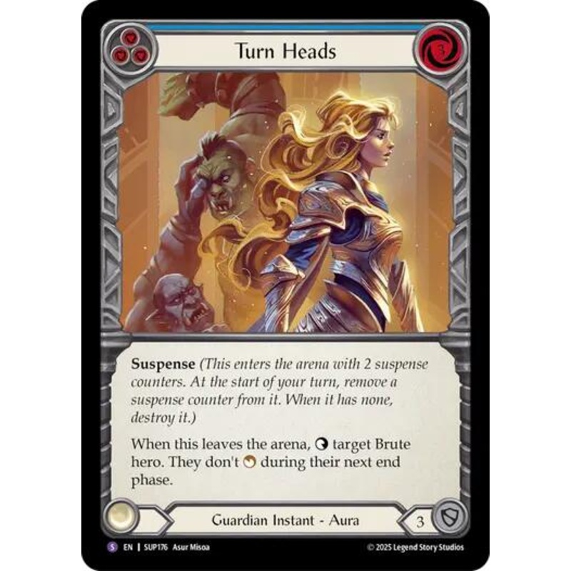 Turn Heads [SUP176] (Super Slam)  Rainbow Foil