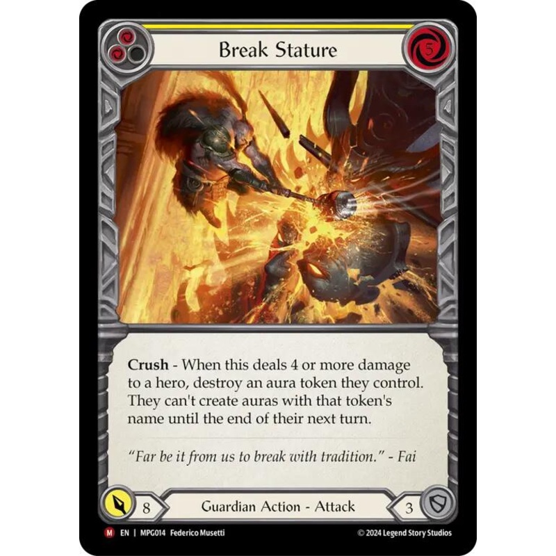 Break Stature [MPG014] (Mastery Pack Guardian)
