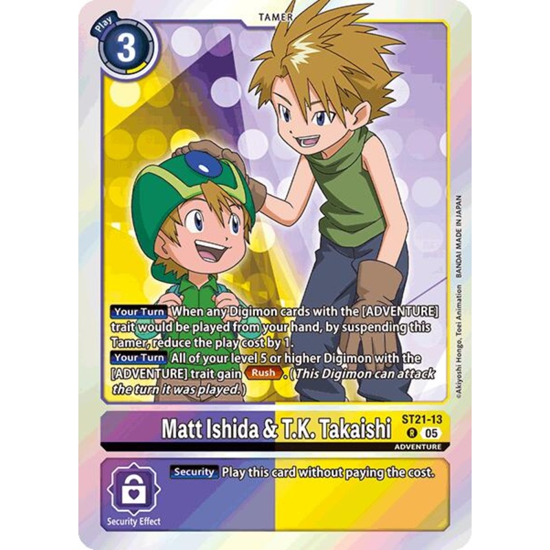 Matt Ishida & T.K. Takaishi [ST21-13] [Starter Deck: Hero of Hope]