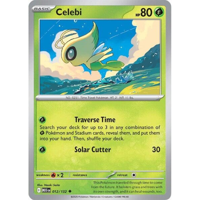 Celebi (012/132) [Mega Evolutions: Base Set]