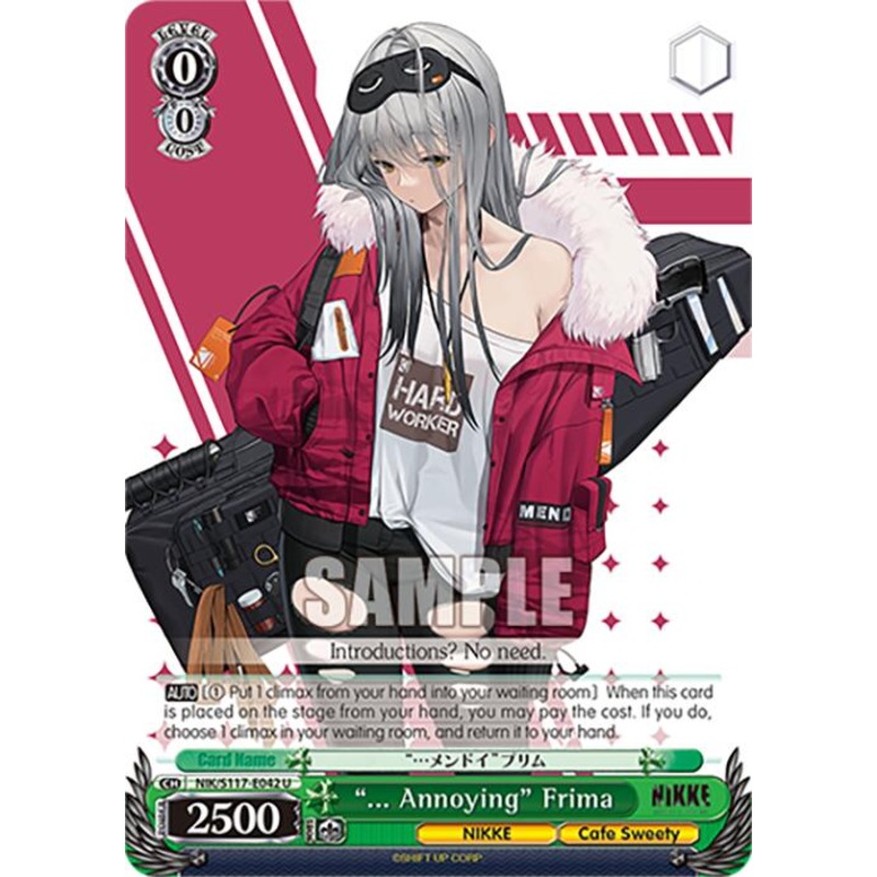 ... Annoying Frima (NIK/S117-E042 U) [GODDESS OF VICTORY: NIKKE]