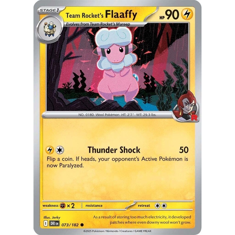 Team Rocket's Flaaffy (073/182) [Scarlet & Violet: Destined Rivals]
