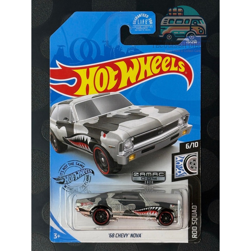 '68 Chevy Nova (Walmart Excl.) [ZAMAC]