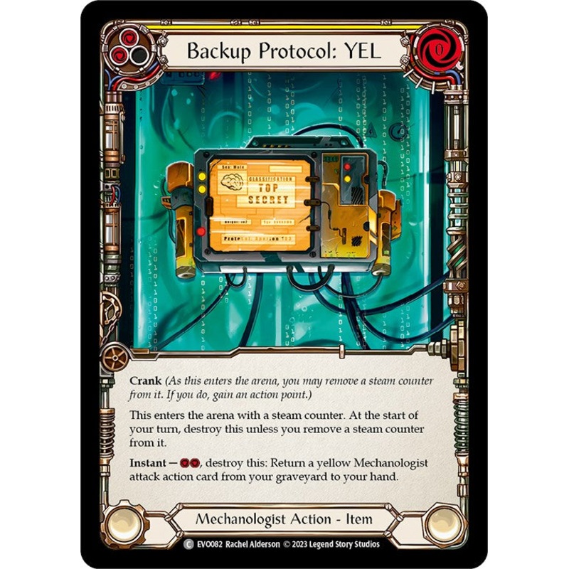 Backup Protocol: YEL [EVO082] (Bright Lights)