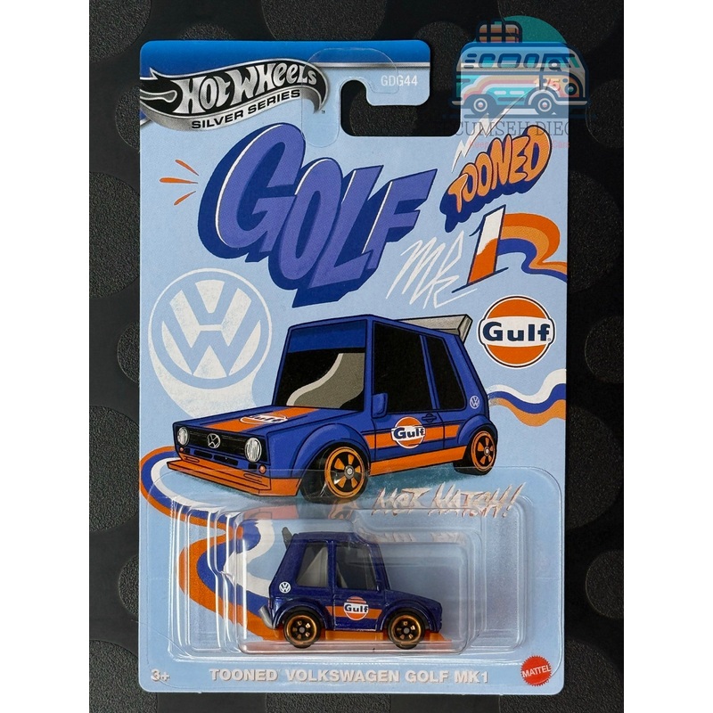Tonned Volkswagen Golf MK1 (Tooned Gulf Series 1/5)