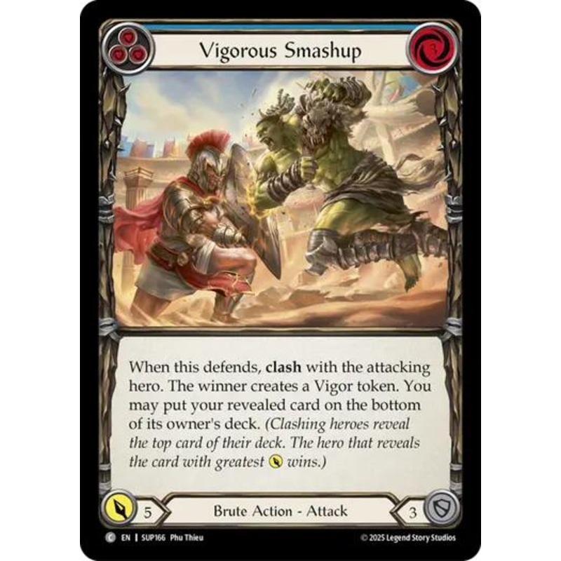 Vigorous Smashup (Blue) [SUP166] (Super Slam)