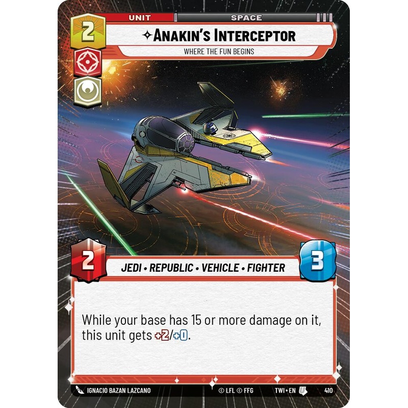 Anakin's Interceptor - Where the Fun Begins (410) (Hyperspace) (410) [Twilight of the Republic]