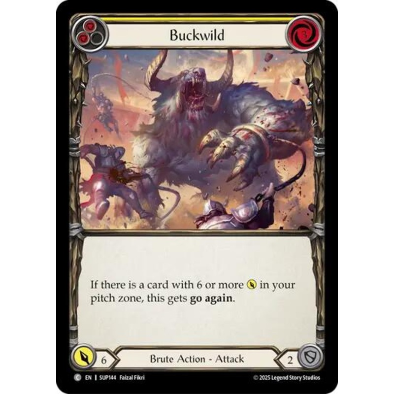 Buckwild (Yellow) [SUP144] (Super Slam)