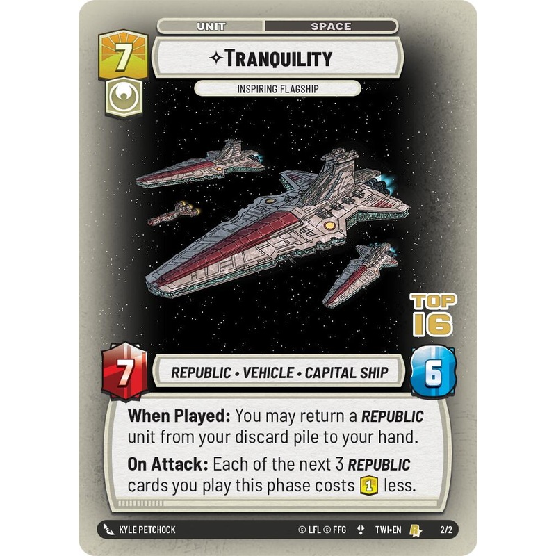 Tranquility - Inspiring Flagship (2/2) (Top 16) (2/2) [Store Showdown Promos]