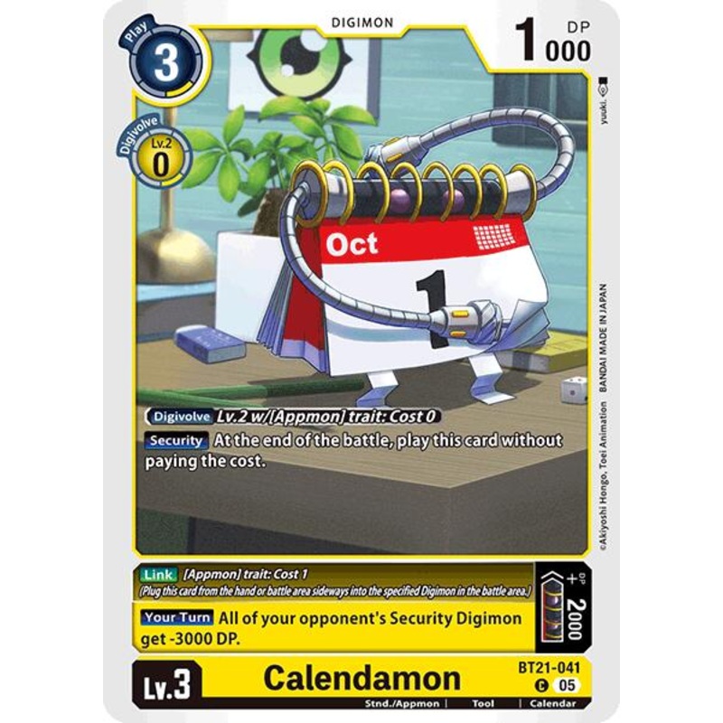 Calendamon [BT21-041] [World Convergence]