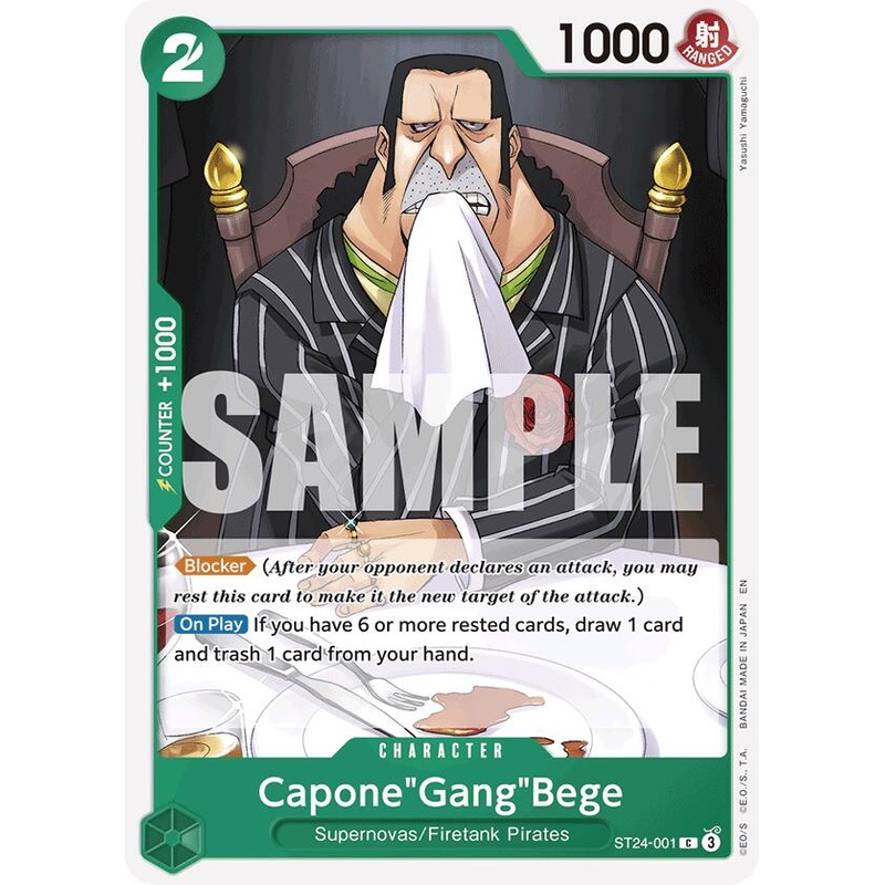CaponeGangBege [Starter Deck: GREEN Jewelry Bonney]