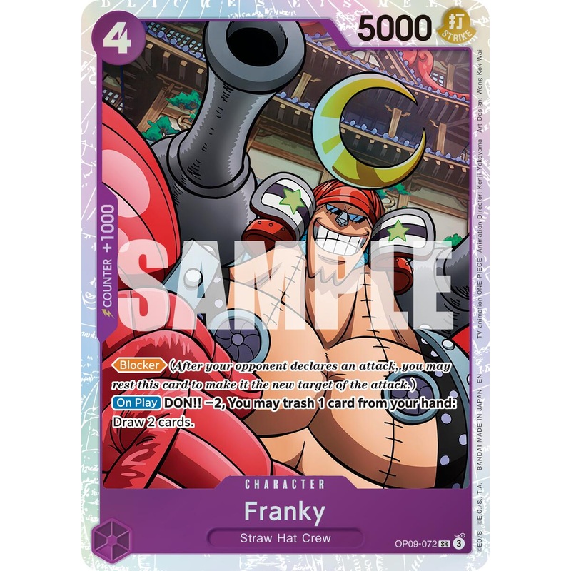 Franky (OP09-072) (Reprint) [Premium Booster -The Best- Vol. 2]