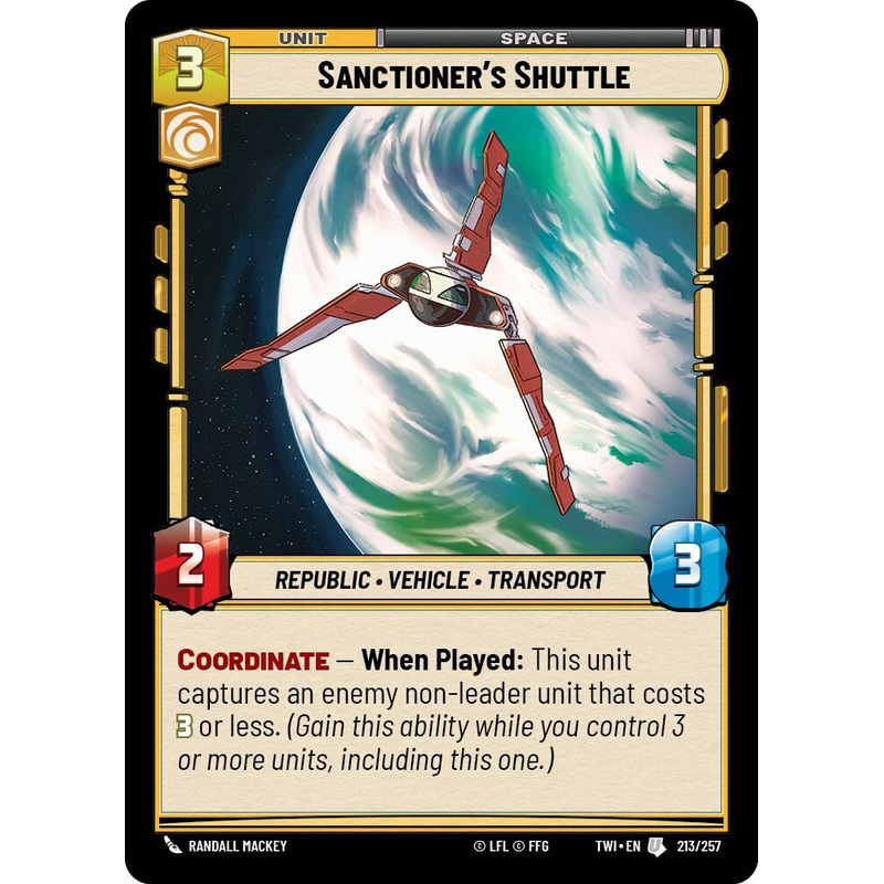 Sanctioner's Shuttle (213/257) (213/257) [Twilight of the Republic]