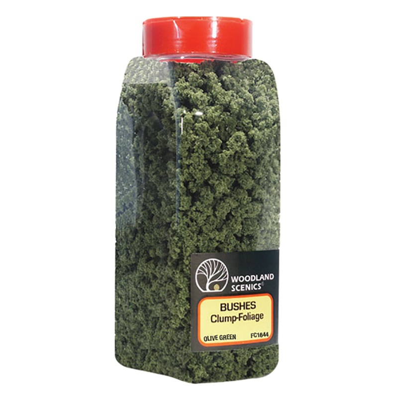 Woodland Scenics WFC1644 Olive Green Bushes