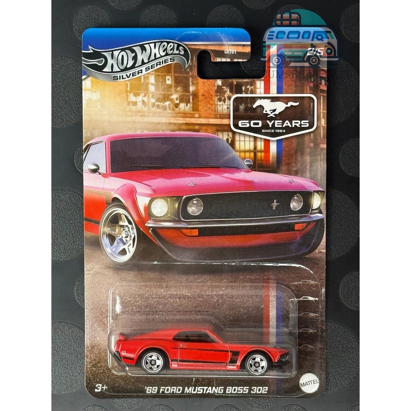 '69 Ford Mustasng Boss 302 (Mustang 60 Years Series 2/5)