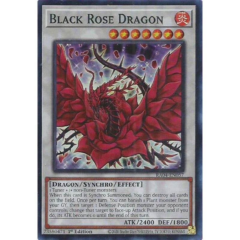 Black Rose Dragon [RA04-EN057] Super Rare