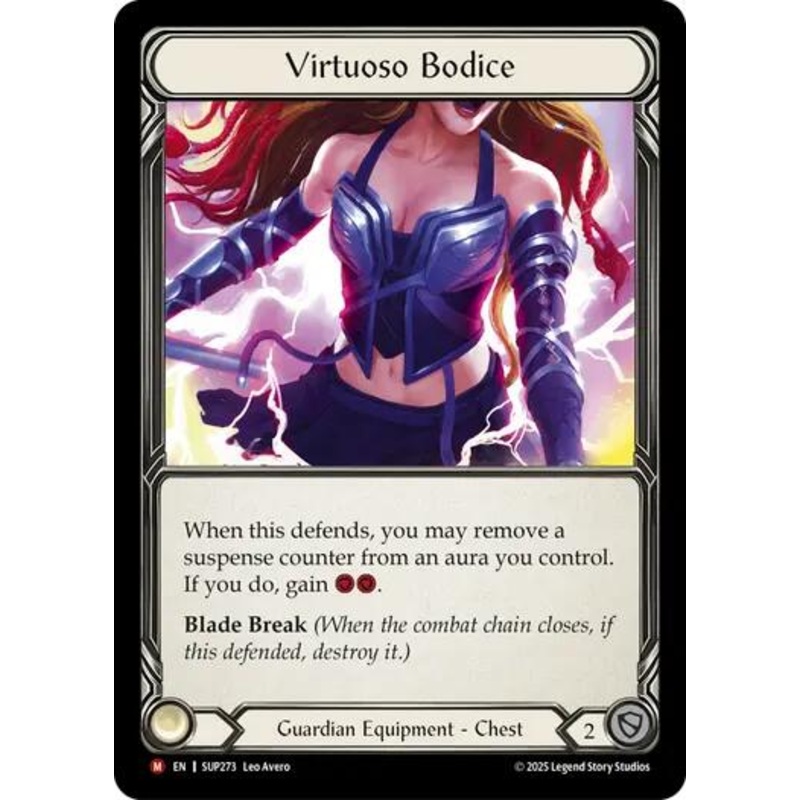 Virtuoso Bodice (Cold Foil) [SUP272] (Super Slam)  Cold Foil