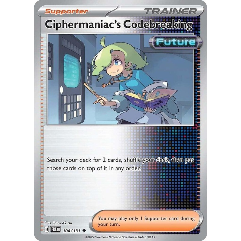 Ciphermaniac's Codebreaking (104/131) [Scarlet & Violet: Prismatic Evolutions]