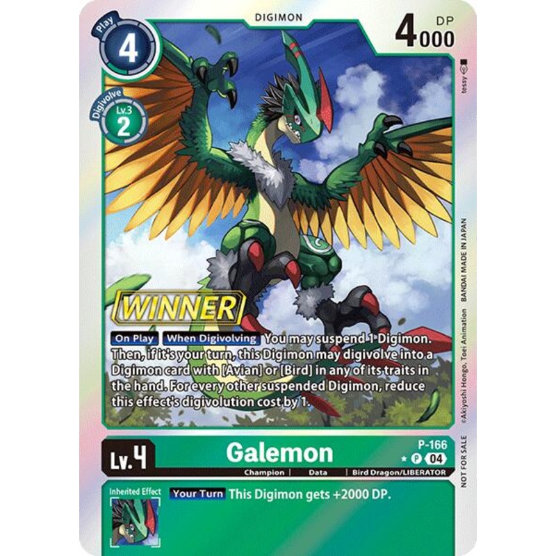 Galemon [P-166] (Store Tournament 2025 Vo.1 Winner Pack) [Promotional Cards]