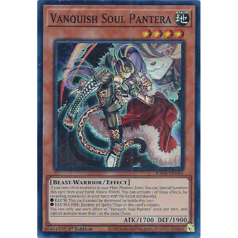 Vanquish Soul Pantera [RA04-EN044] Super Rare