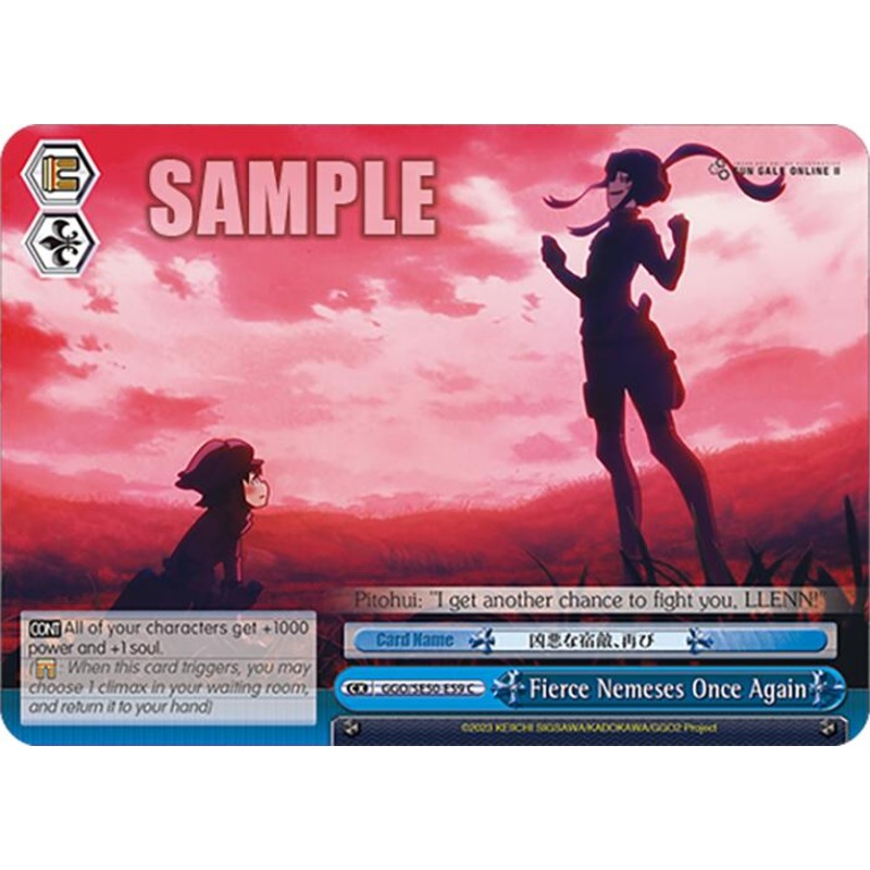 Fierce Nemeses Once Again (GGO/SE50-E59 C) [SAO AlternativeGun Gale Online2 Premium Booster]
