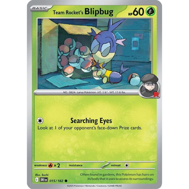 Team Rocket's Blipbug (015/182) [Scarlet & Violet: Destined Rivals]