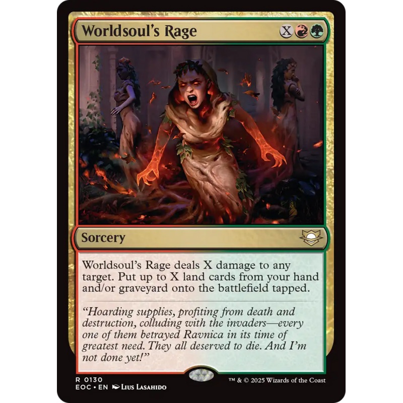 Worldsoul's Rage [Edge of Eternities Commander]