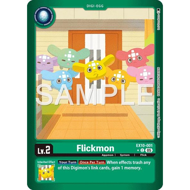 Flickmon [EX10-001] (Limited Foil) [Sinister Order]
