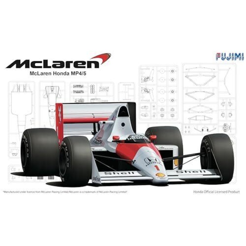 FUJIMI 1/20 MCLAREN HONDA MP4/6 1991 (GP-10) PLASTIC MODEL KIT