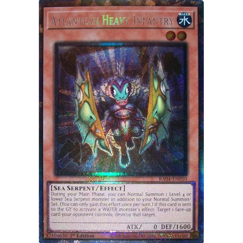 Atlantean Heavy Infantry [RA04-EN010] Prismatic Collector's Rare