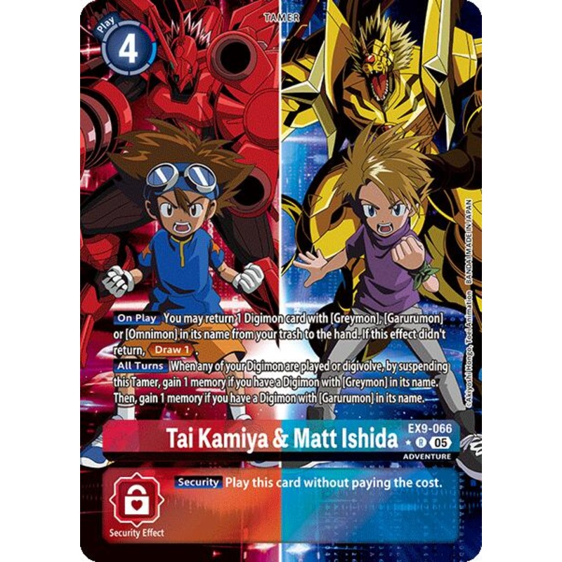 Tai Kamiya & Matt Ishida [EX9-066] (Alternate Art) [Versus Monsters]