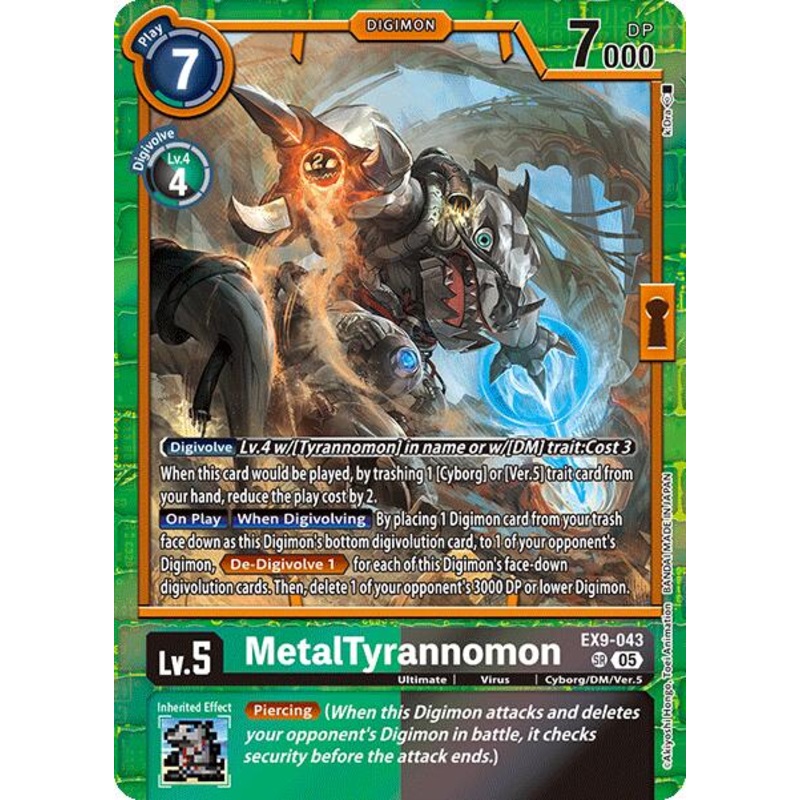 MetalTyrannomon [EX9-043] [Versus Monsters]