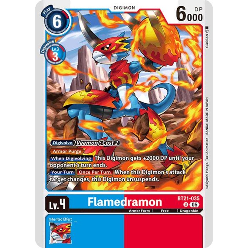Flamedramon [BT21-035] [World Convergence]
